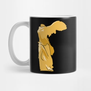 Winged Victory of Samothrace - Golden Version Mug